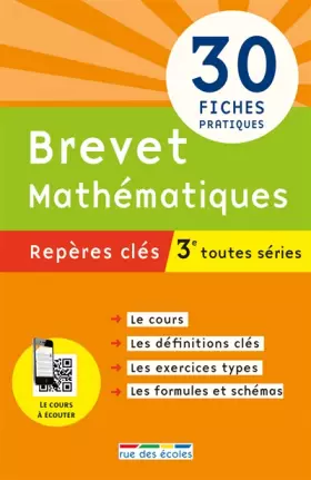 Couverture du produit · Brevet - Mathématiques