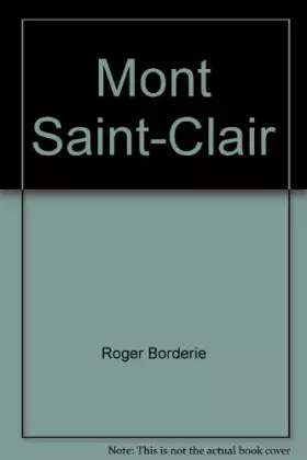 Couverture du produit · Mont Saint-Clair