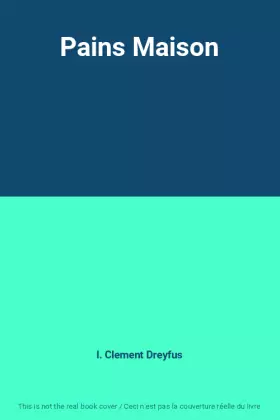 Couverture du produit · Pains Maison