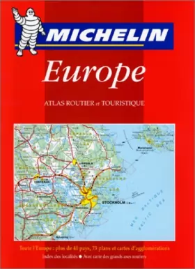 Couverture du produit · Atlas routier et touristique : Europe