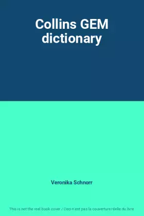 Couverture du produit · Collins GEM dictionary