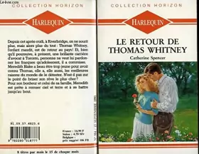 Couverture du produit · LE RETOUR DE THOMAS WHITNEY - WINTER ROSES