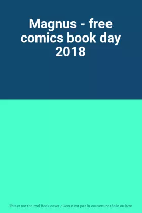 Couverture du produit · Magnus - free comics book day 2018