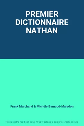 Couverture du produit · PREMIER DICTIONNAIRE NATHAN