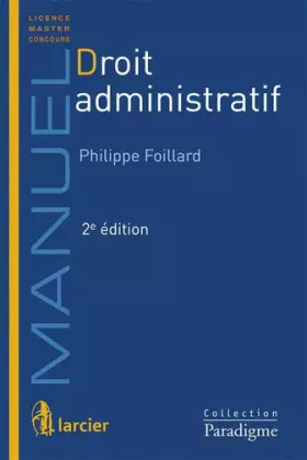 Couverture du produit · Droit administratif . 2e édition