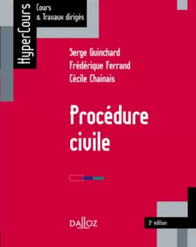 Couverture du produit · Procédure civile 3e éd. - 3e éd.