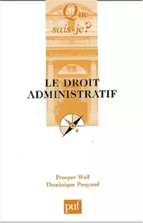 Couverture du produit · Le Droit administratif