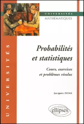 Couverture du produit · Probabilités et statistiques : Cours, exercices et problèmes résolus