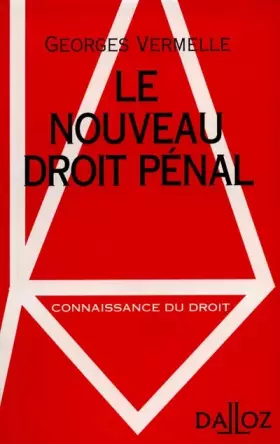 Couverture du produit · Le nouveau droit pénal
