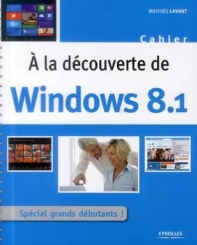 Couverture du produit · A la découverte de Windows 8.1
