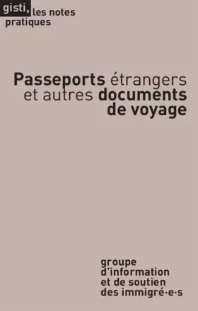Couverture du produit · Passeports étrangers et autres documents de voyage