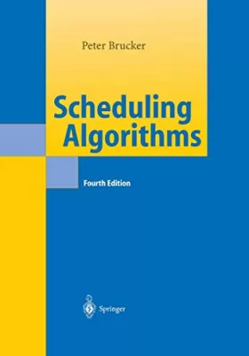Couverture du produit · Scheduling Algorithms