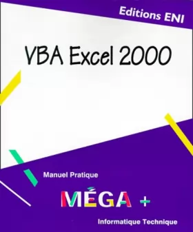 Couverture du produit · VBA Excel 2000