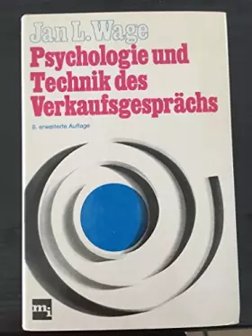Couverture du produit · Psychologie und Technik des Verkaufsgesprächs