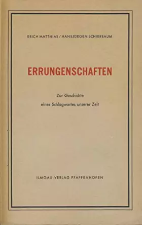 Couverture du produit · Errungenschaften :