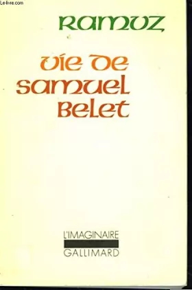 Couverture du produit · Vie de Samuel Belet