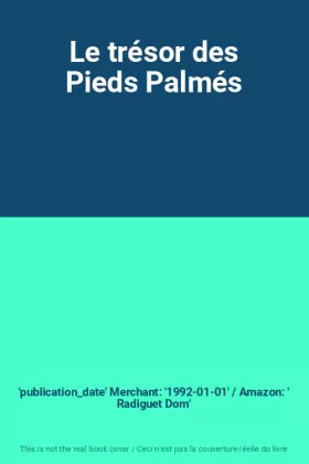 Couverture du produit · Le trésor des Pieds Palmés