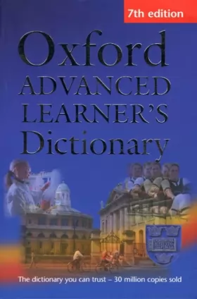 Couverture du produit · Oxford advanced learner's dictionary