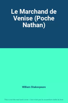 Couverture du produit · Le Marchand de Venise (Poche Nathan)