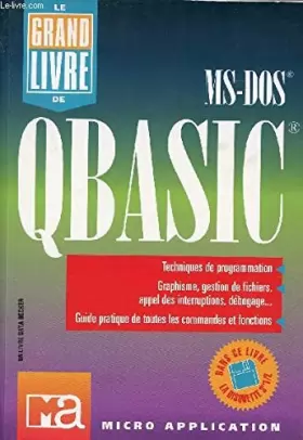 Couverture du produit · Qbasic MS-Dos