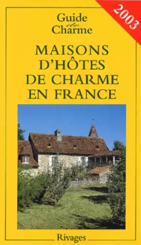 Couverture du produit · Maisons d'hôtes de charme en France