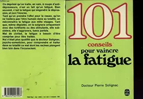 Couverture du produit · 101 conseils pour vaincre la fatigue