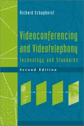 Couverture du produit · Videoconferencing and Videotelephony: Technology and Standards