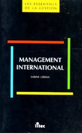 Couverture du produit · Management international