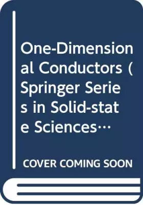 Couverture du produit · One-Dimensional Conductors
