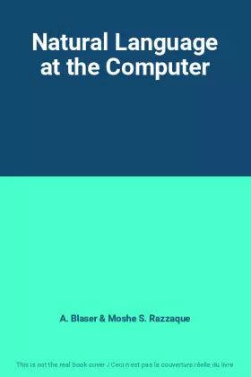 Couverture du produit · Natural Language at the Computer