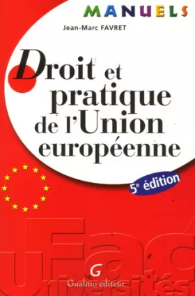 Couverture du produit · Droit et pratique de l'Union européenne