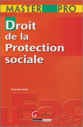 Couverture du produit · Droit de la Protection sociale