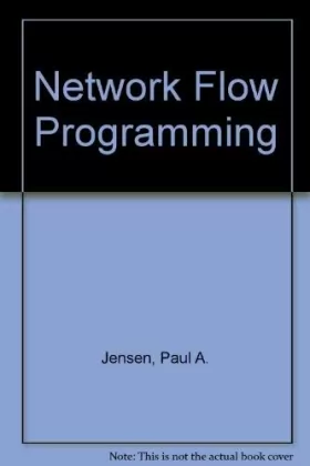 Couverture du produit · Network Flow Programming