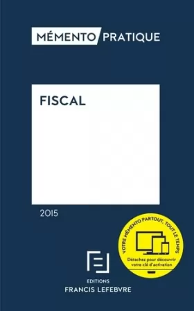 Couverture du produit · Mémento Fiscal 2015