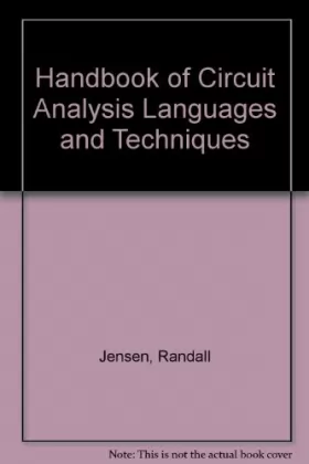 Couverture du produit · Handbook of Circuit Analysis Languages and Techniques