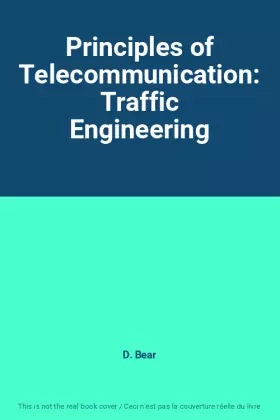 Couverture du produit · Principles of Telecommunication: Traffic Engineering