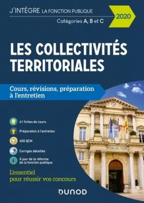 Couverture du produit · Les collectivités territoriales - 2020 - Catégories A, B et C