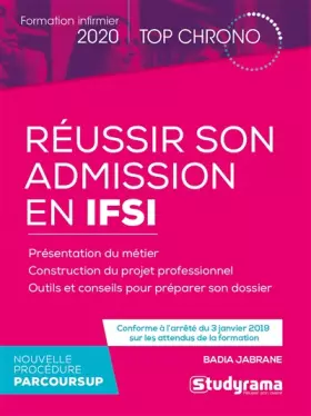Couverture du produit · Réussir son admission en IFSI