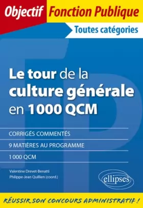 Couverture du produit · Le tour de la culture générale en 1000 QCM