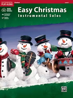 Couverture du produit · Easy Christmas Instrumental Solos: Clarinet, Level 1