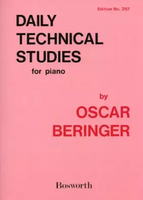 Daily Technical Studies - Piano - Beringer