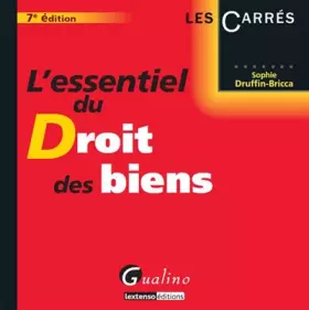Couverture du produit · L'Essentiel du droit des biens