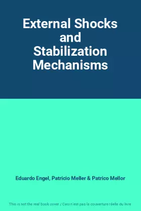 Couverture du produit · External Shocks and Stabilization Mechanisms