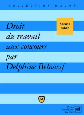 Couverture du produit · Droit du travail aux concours