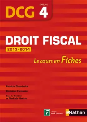 Couverture du produit · DROIT FISCAL EPREUVE 4 DCG FIC