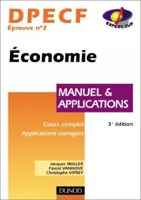 Couverture du produit · Économie, DPECF numéro 2 : Manuel & Applications