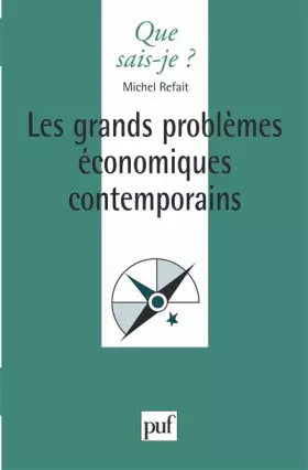 Couverture du produit · Les grands problèmes économiques contemporains