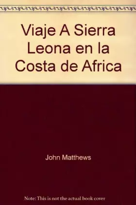 Couverture du produit · Viaje A Sierra Leona en la Costa de Africa