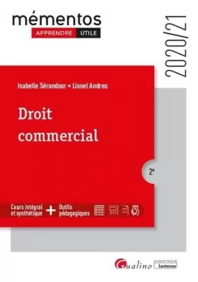 Couverture du produit · Droit commercial (2020-2021)