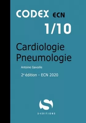 Couverture du produit · Codex ECN 1/10 Cardiologie Pneumologie